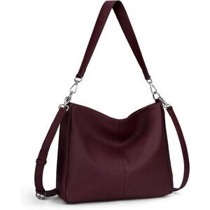 Luxury Genuine Leather Women's Handbag - Large Capacity & Stylish Design